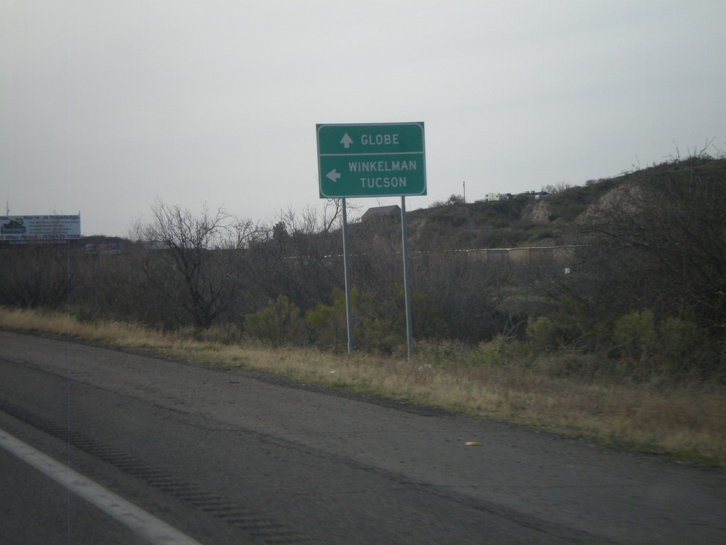 US-70 West at AZ-77