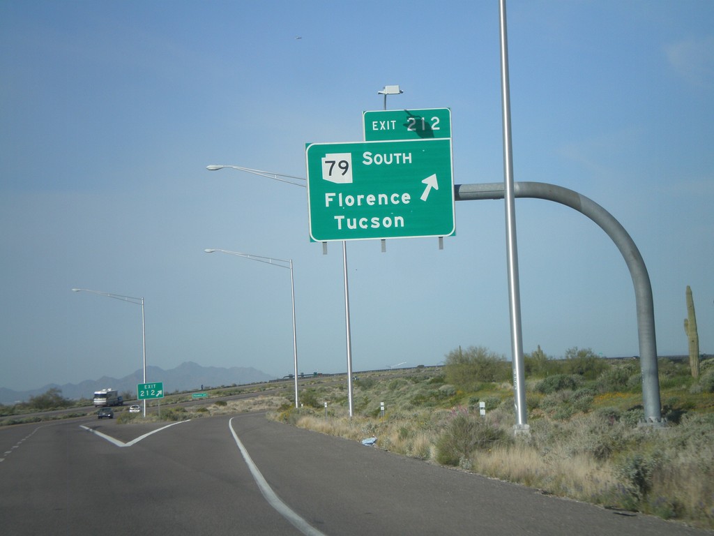 US-60 West - Exit 212