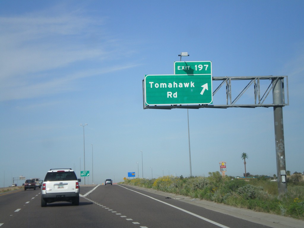 US-60 West - Exit 197