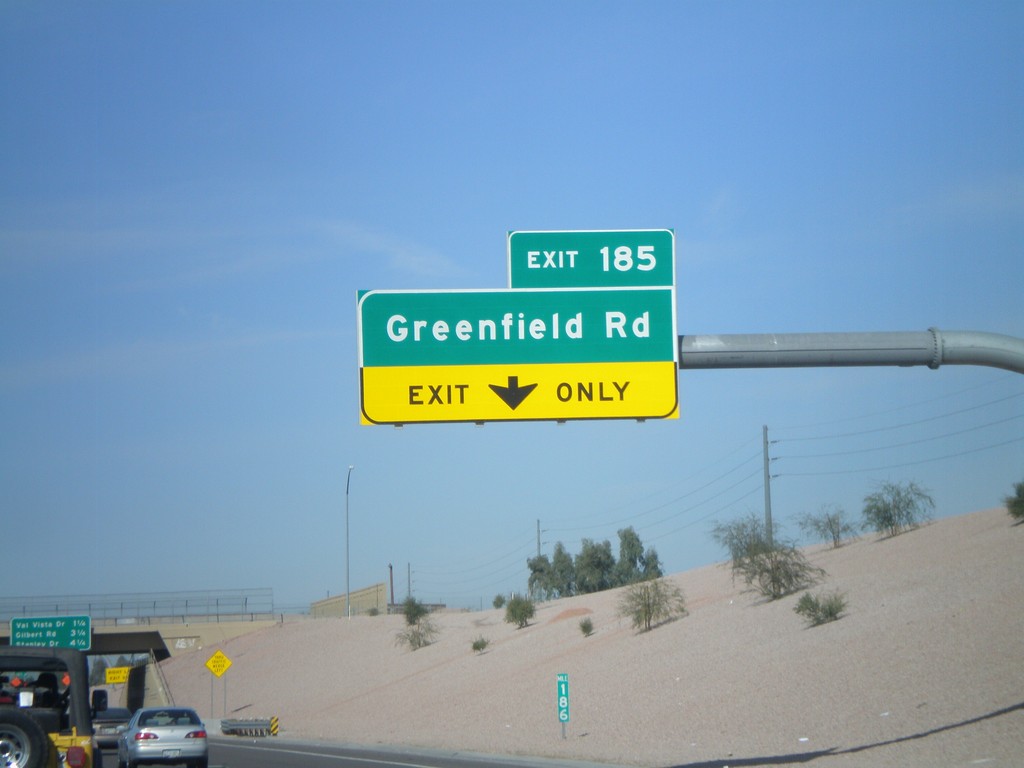 US-60 West - Exit 185