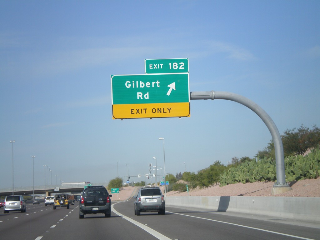 US-60 West - Exit 182