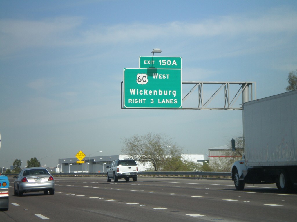 I-10 West Approaching Exit 150A