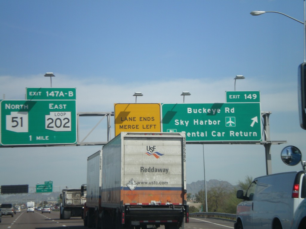 I-10 West - Exits 149 and Exit 147AB