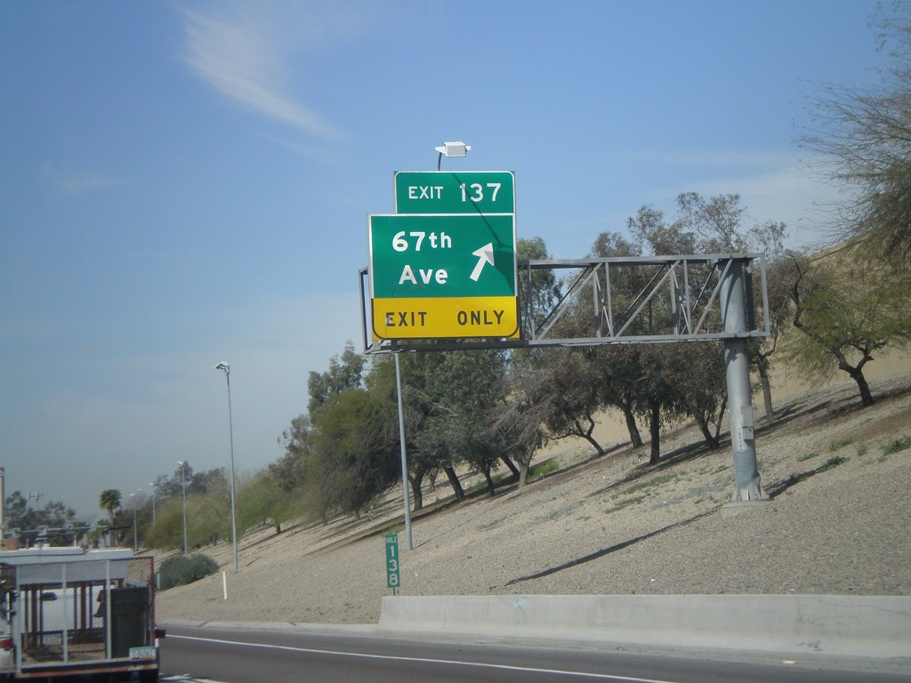 I-10 West - Exit 137