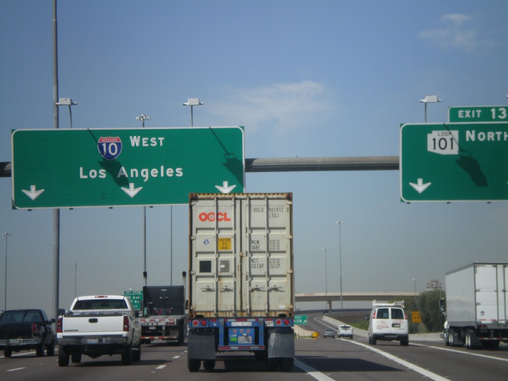 I-10 West at Exit 133B