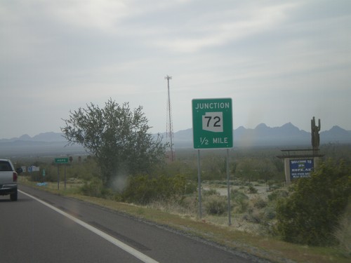 US-60 West Approaching AZ-72