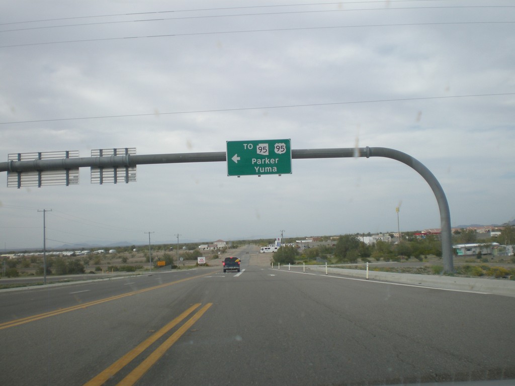 BL-10 West at Main St. - Quartzsite