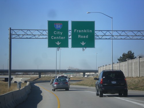 I-184 East / I-84 West Separation