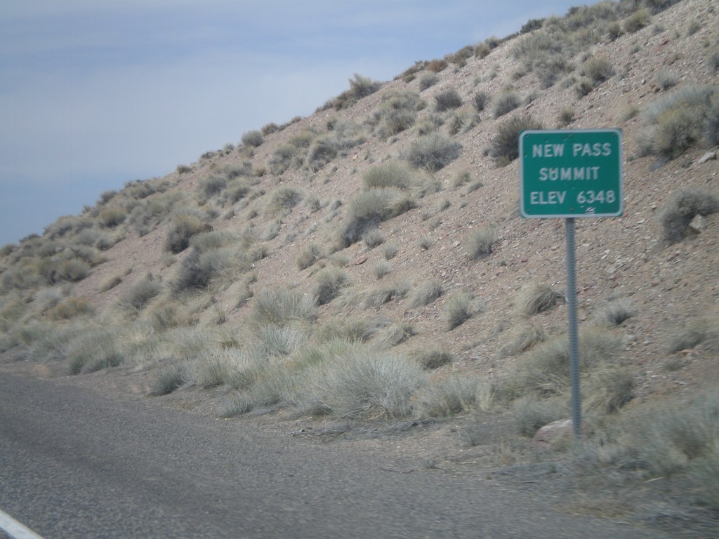 US-50 West - New Pass Summit