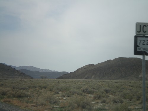 US-50 West Approaching NV-722