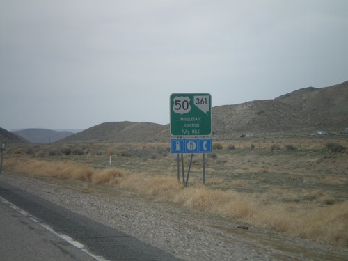 US-50 West Approaching Middlegate Jct.