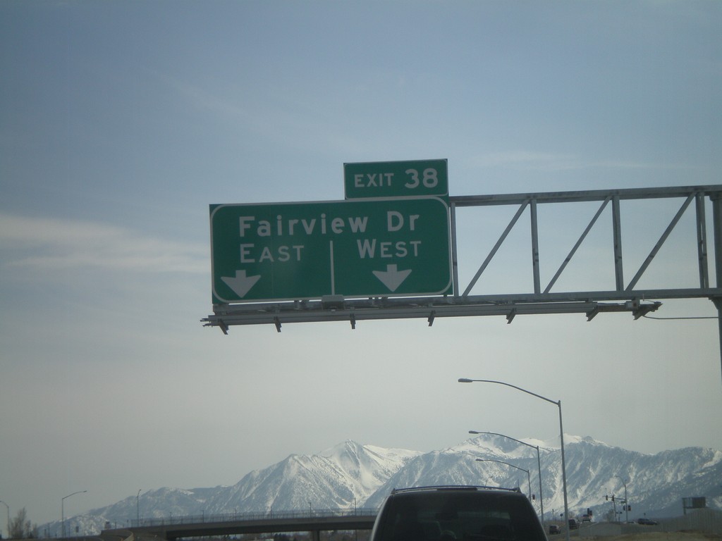 US-395 South/US-50 West - Exit 38