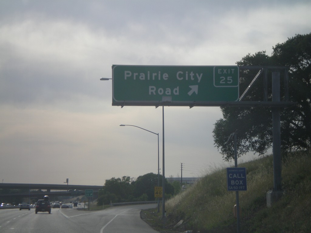 US-50 West - Exit 25