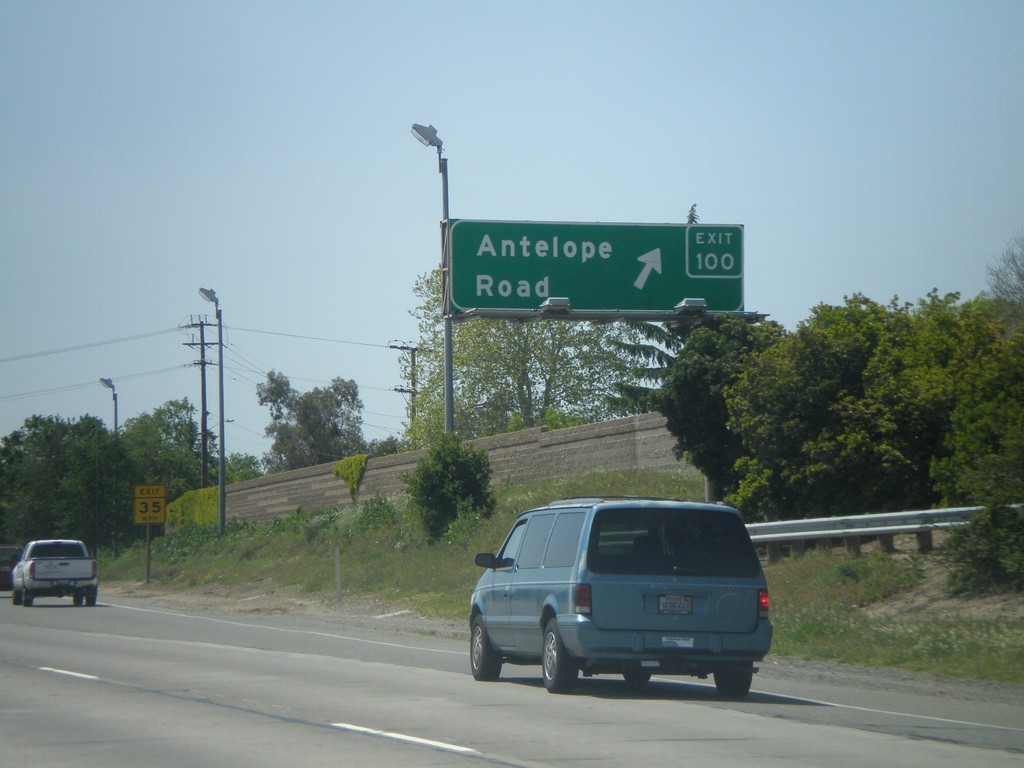 I-80 West - Exit 100