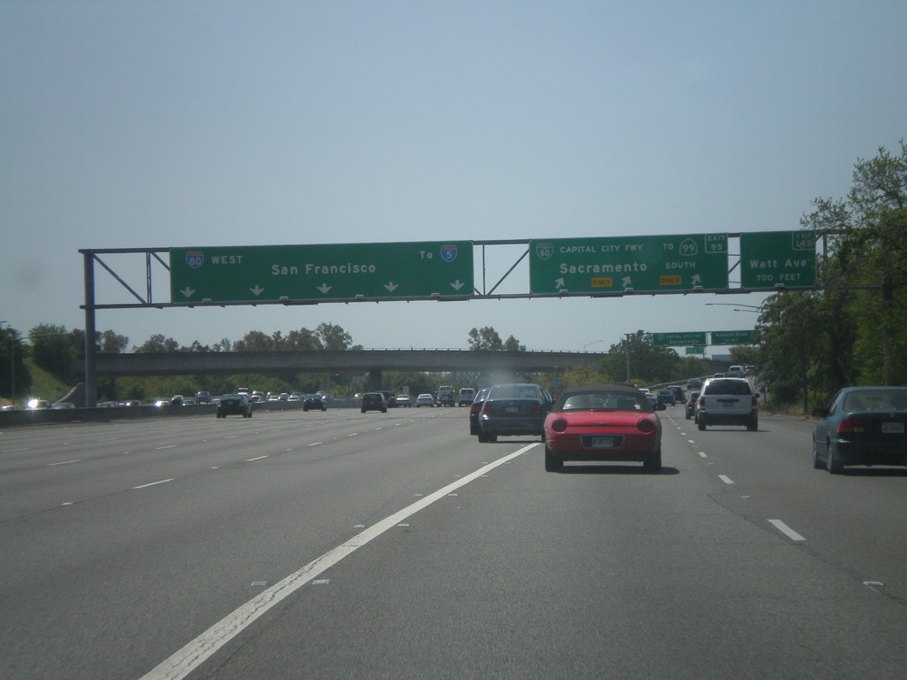 I-80 West at Business Loop I-80