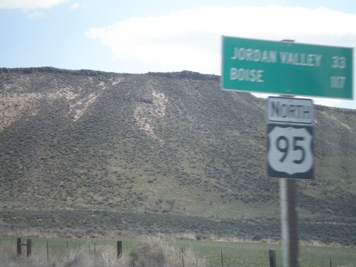 US-95 North - Distance Marker