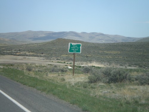 US-95 North - Oregon Thanks You