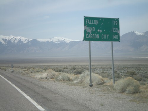 US-50 West - Distance Marker