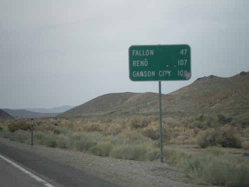 US-50 West - Distance Marker