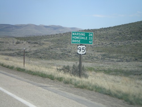 US-95 North - Distance Marker