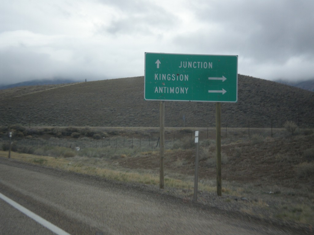 US-89 North Approaching UT-62