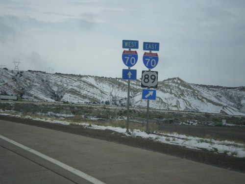 US-89 North at I-70