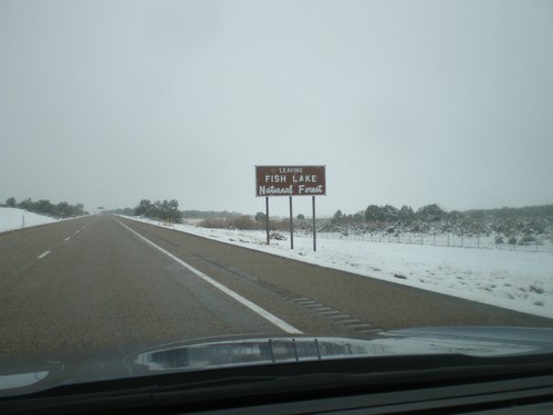 I-70 West - Leaving Fishlake National Forest