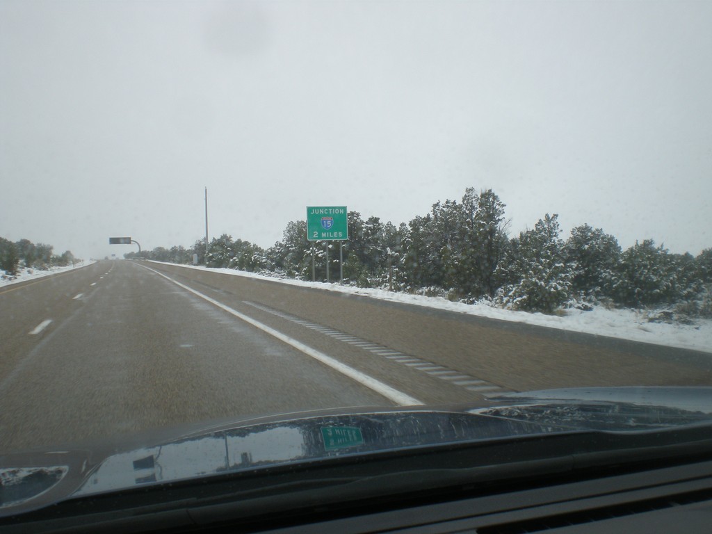 I-70 West Approaching I-15