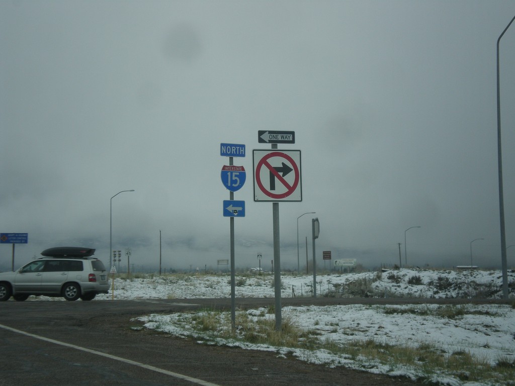 BL-15/UT-99 South at I-15 North