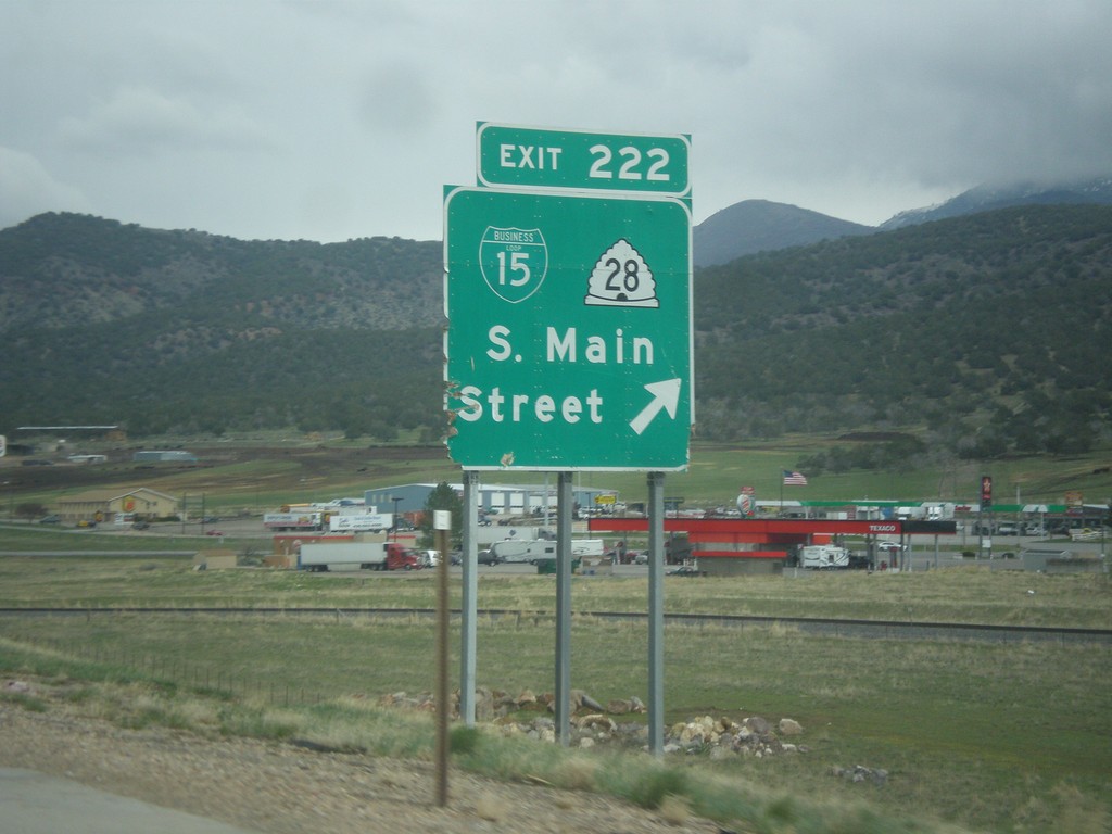 I-15 North - Exit 222