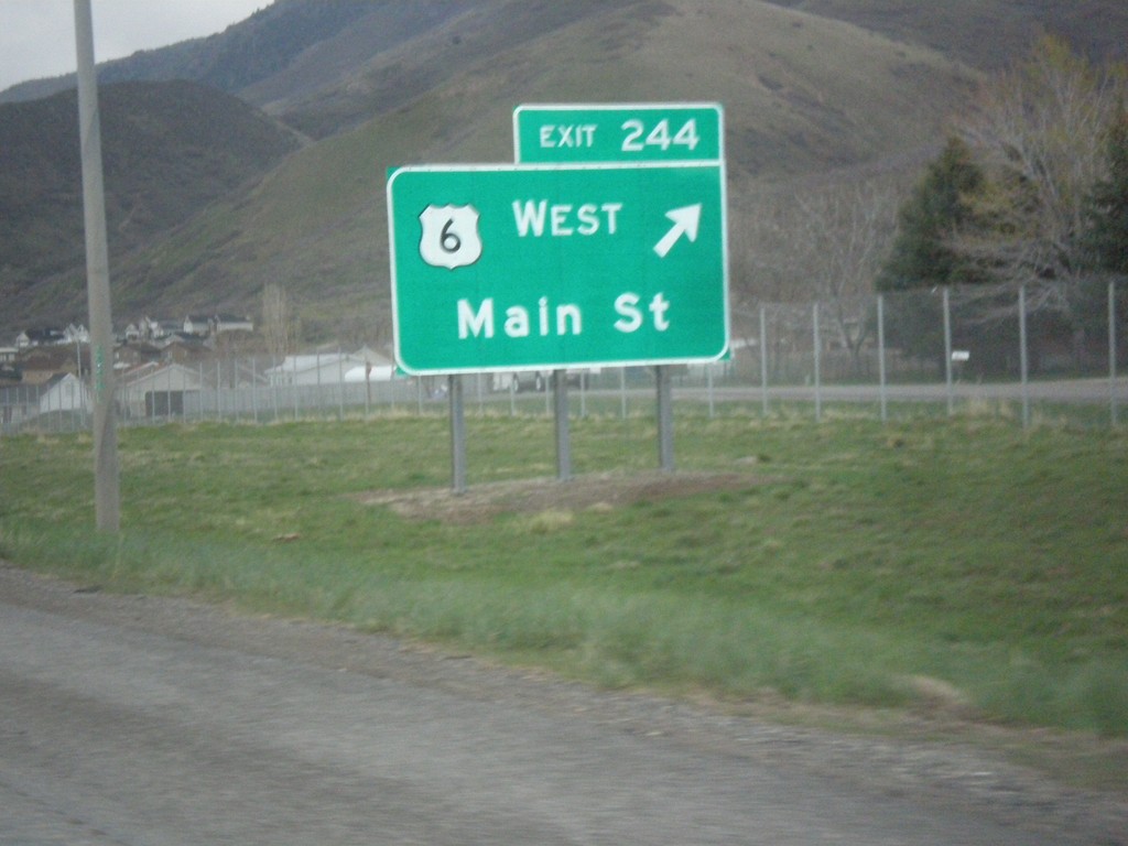 I-15 North - Exit 244