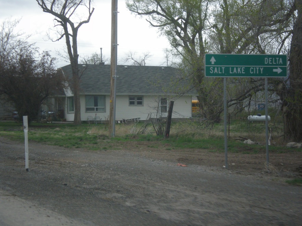 US-6 West at UT-68 North