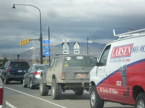 UT-68 North at UT-145 (Pioneer Crossing)