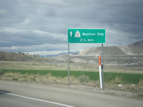 UT-68 North/UT-85 West - Mountain View