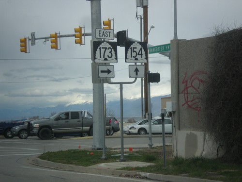 UT-154 North at UT-173 East (5400 South)