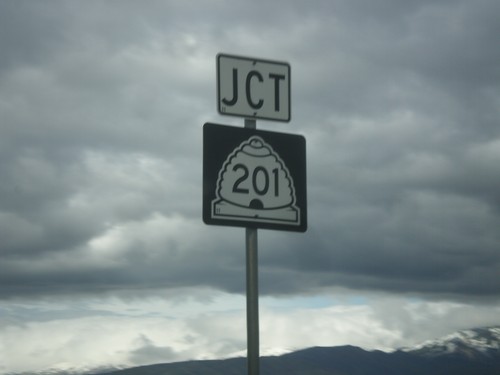 UT-154 North Approaching UT-201