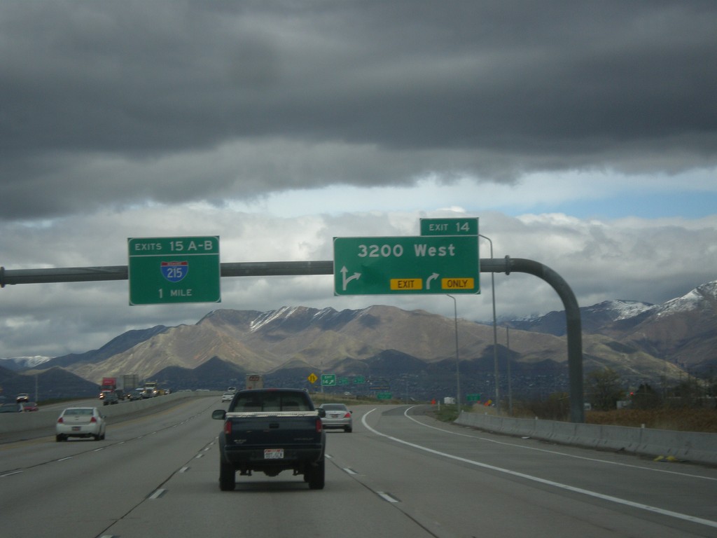 UT-201 East - Exits 14 and 15A-B