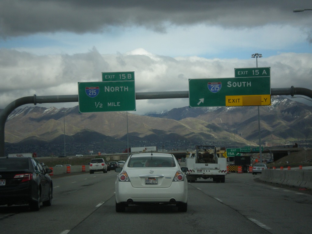 UT-201 East - Exit 15A and 15B