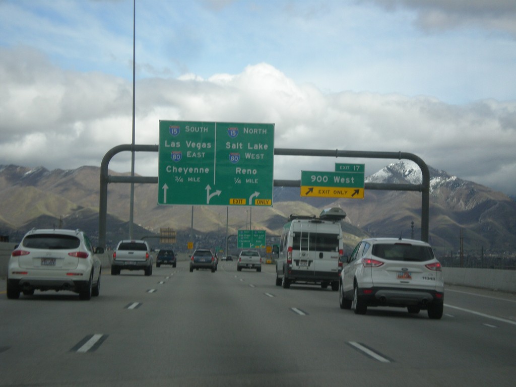 UT-201 East - Exits 17 and I-15/I-80 Jct.