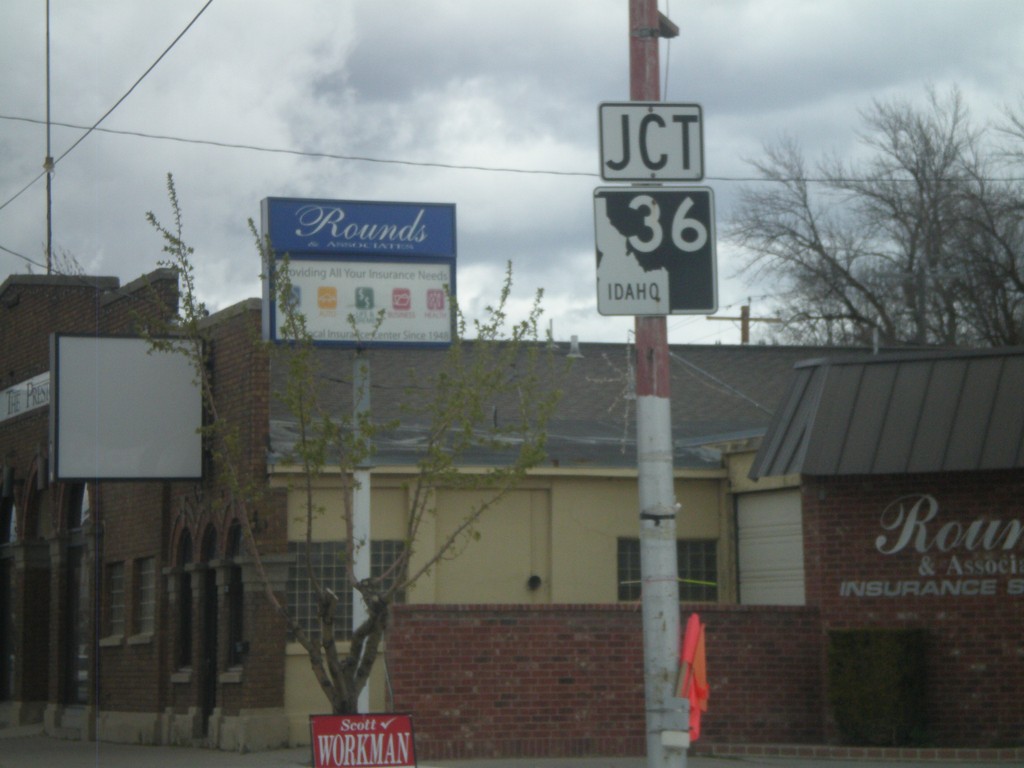 US-91 North Approaching ID-36