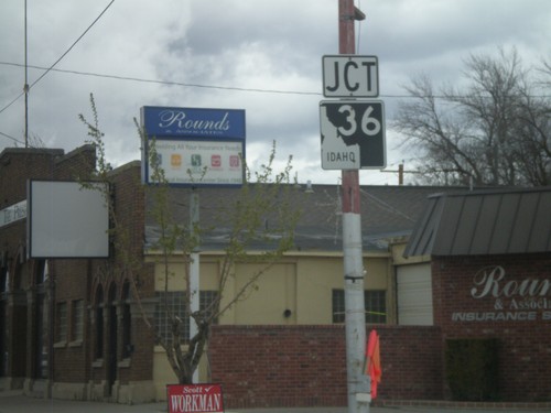 US-91 North Approaching ID-36