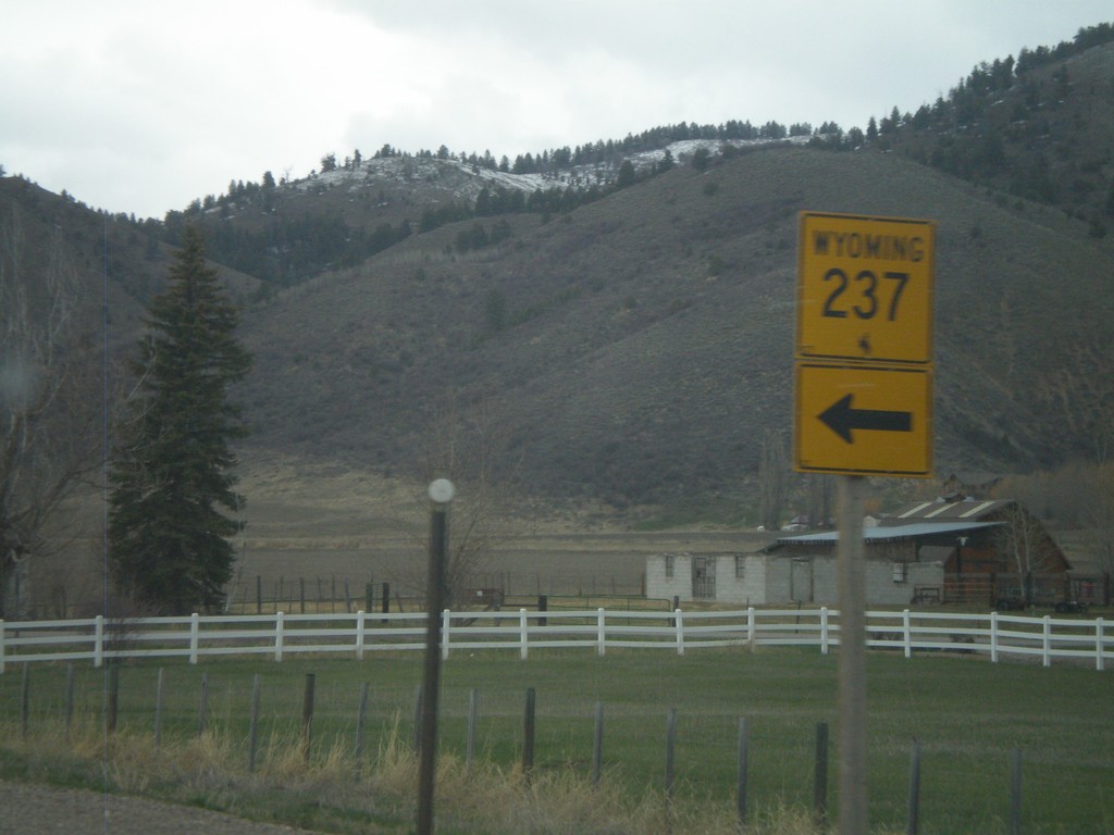 US-89 North at WY-237