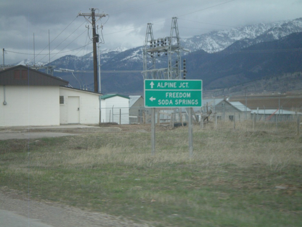 US-89 North at WY-239