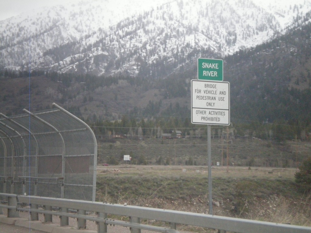 US-89 North - Snake River