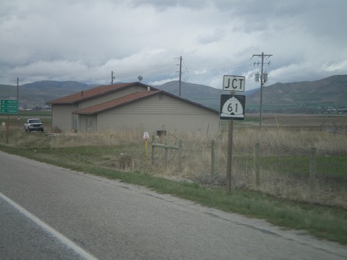 US-91 North approaching UT-61