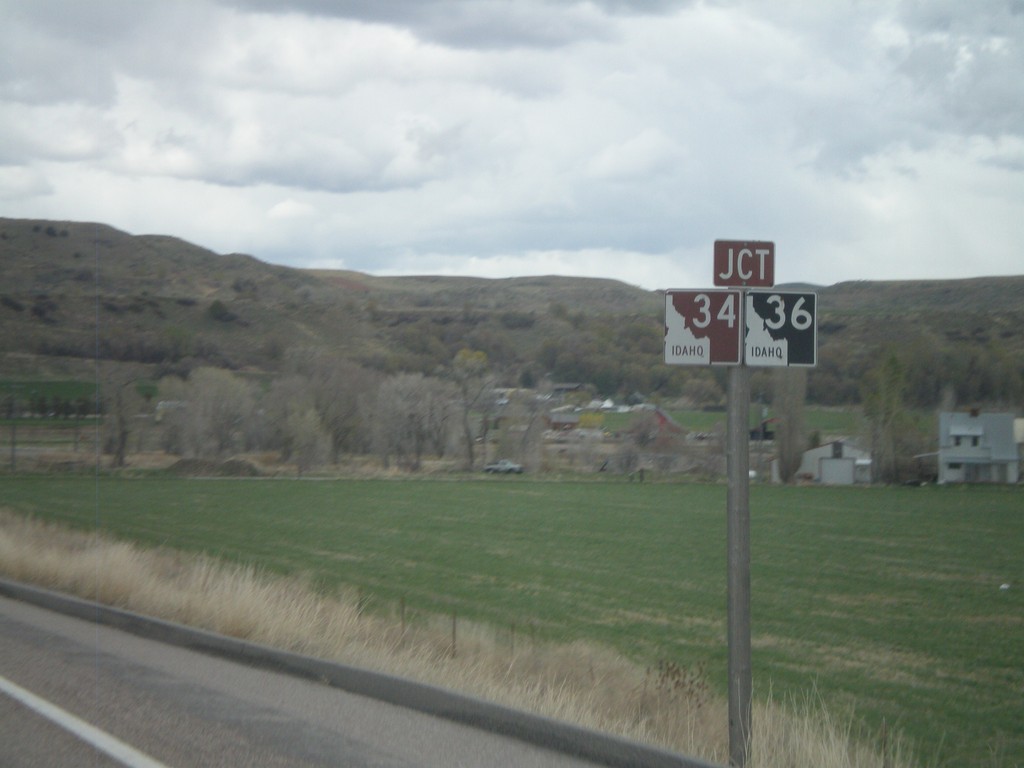 ID-34/ID-36 East Approaching Split