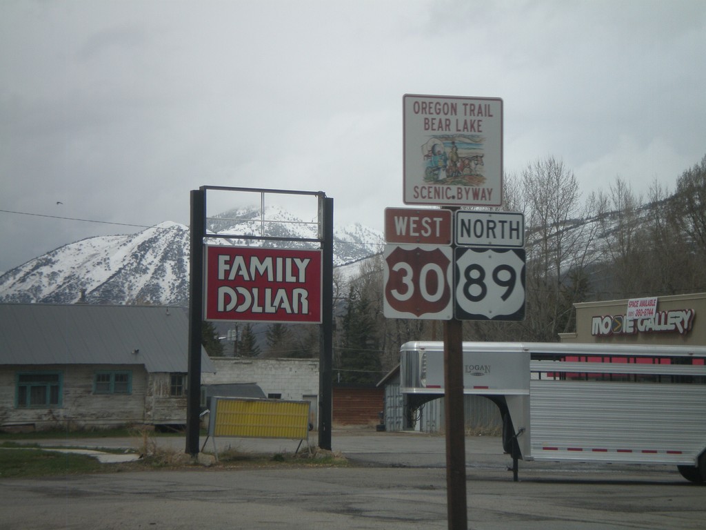 US-30/US-89 - Oregon Trail Bear Lake Scenic Byway