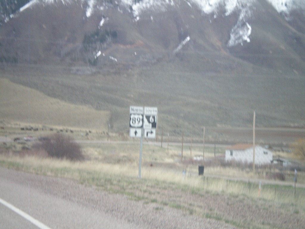 US-89 North Approaching ID-61