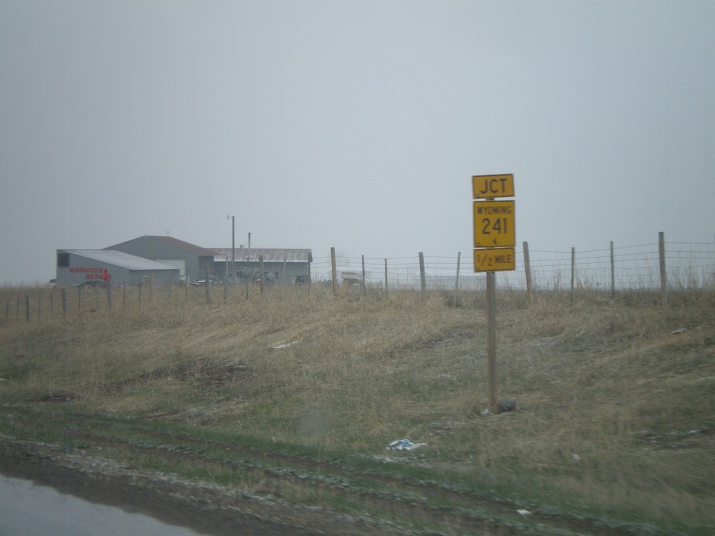 US-89 North Approaching WY-241