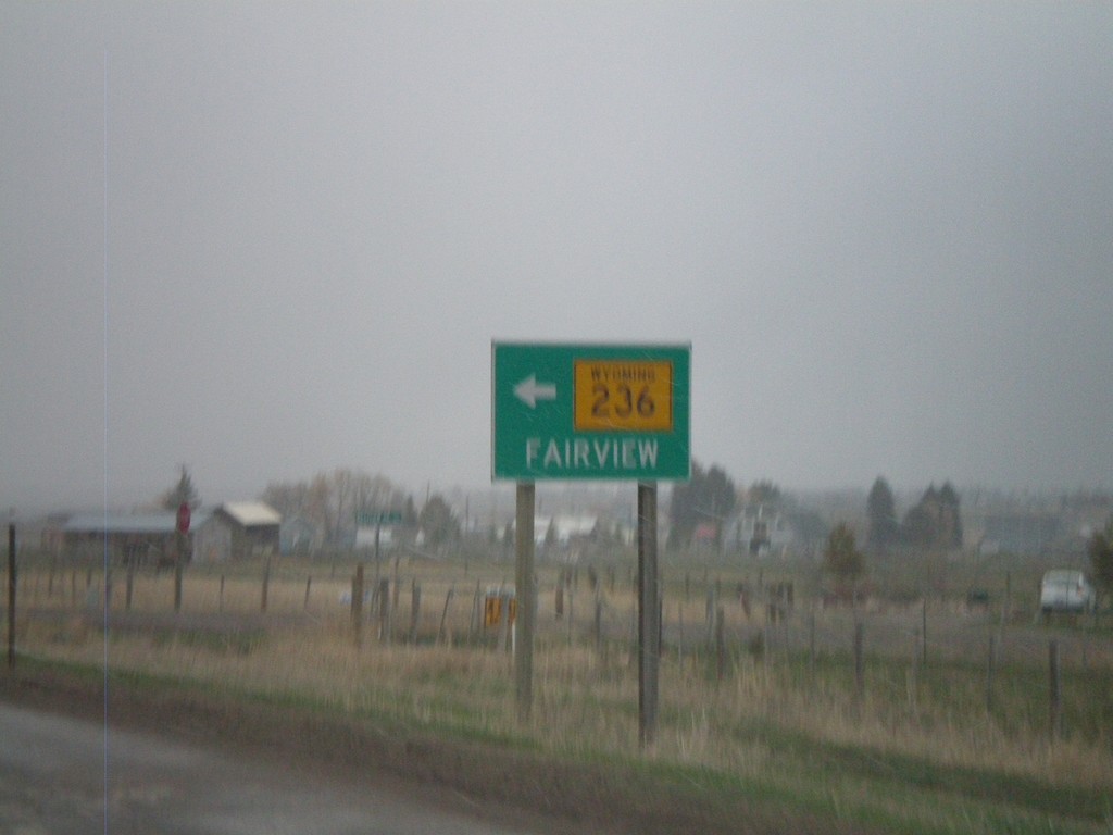 US-89 North at WY-236